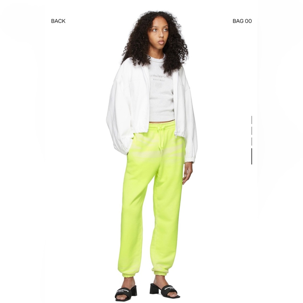Alexander Wang Yellow sweatpant. Size M